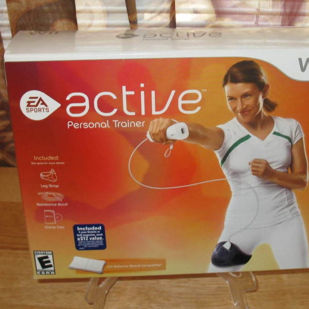 Wii Active Personal Trainer Exercise Fitness